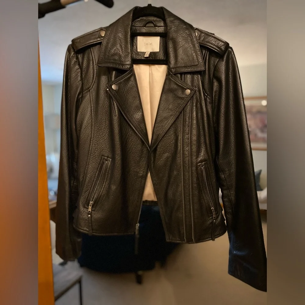 JOIE Leolani Leather Jacket - Picture 6 of 6